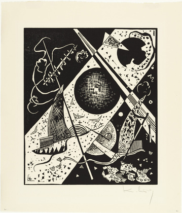 Vasily Kandinsky. Small Worlds VI (Kleine Welten VI) from  Small Worlds (Kleine Welten). 1922