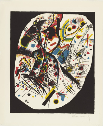Vasily Kandinsky. Small Worlds III (Kleine Welten III) from Small Worlds (Kleine Welten). 1922
