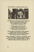 Ernst Ludwig Kirchner. The Yards Invited Us... (Die Höfe luden uns ein...) (headpiece, page 42) from Umbra vitae (Shadow of Life). 1924
