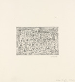 Paul Gangolf. Hindu Village (Hagenbeck) [Village Hindou (Hagenbeck)]. (c. 1926-31)