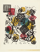 Vasily Kandinsky. Small Worlds V (Kleine Welten VI) from Small Worlds (Kleine Welten). 1922