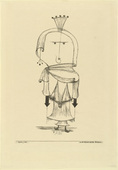 Paul Klee. The Witch with the Comb (Die Hexe mit dem Kamm) from the portfolio Artists' Donation to the German Book Museum (Künstlerspende für das deutsche Buchmuseum). 1922