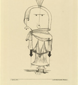 Paul Klee. The Witch with the Comb (Die Hexe mit dem Kamm) from the portfolio Artists' Donation to the German Book Museum (Künstlerspende für das deutsche Buchmuseum). 1922