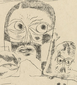 Paul Klee. Three Heads (Drei Köpfe). 1919