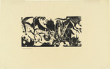 Heinrich Campendonk. Two Goats (Zwei Ziegen). (1916/17)