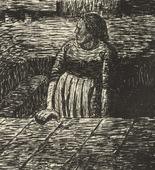 Ernst Barlach. The Dead Day (Der tote Tag). 1912 (prints executed 1910-11)