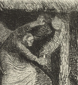 Ernst Barlach. The Murderess (Die Mörderin) The Dead Day (Der tote Tag). (1910-11, published 1912)