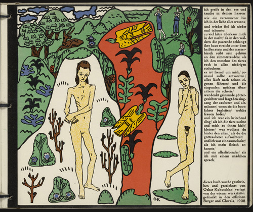 <i>The Girl Li and I</i> (in-text plate, folio 10) from <i>Die träumenden Knaben (The Dreaming Boys)</i>