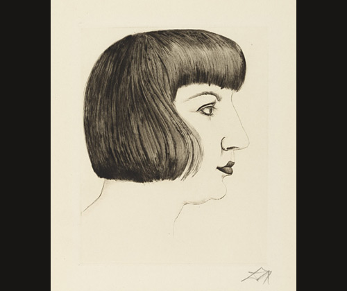 <i>Mutzli (Portrait of Mrs. Dix)</i>