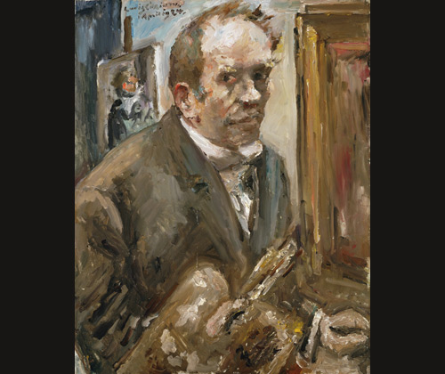 <i>Self-Portrait with Palette</i>