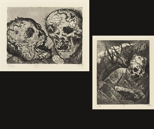 <i>Dead Men before the Position near Tahure</i> from <i>The War</i>
