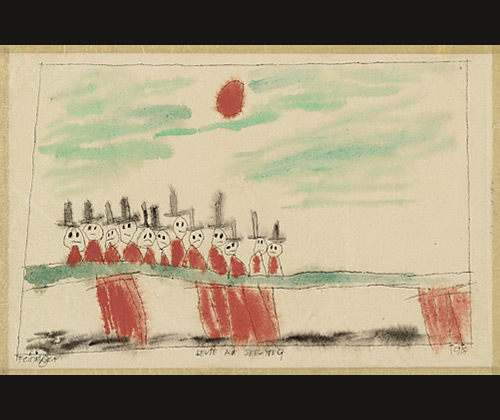 <i>People on the Jetty</i>