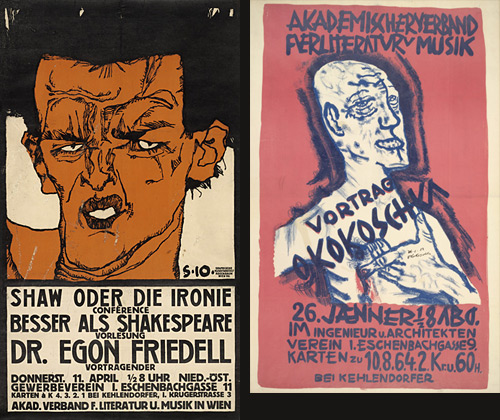 <i>Shaw or the Irony</i> (Poster for a Lecture by Egon Friedell)