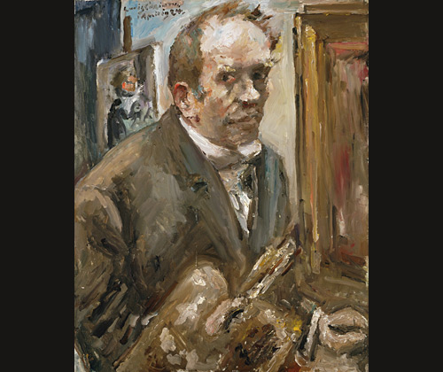 <i>Self-Portrait with Palette</i>