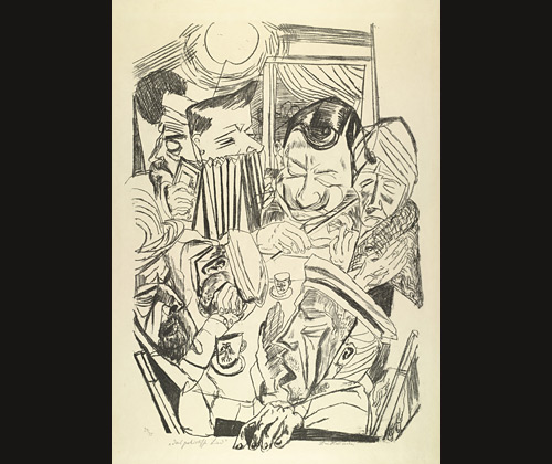 <i>The Patriotic Song</i> (plate 9) from <i>Hell</i>
