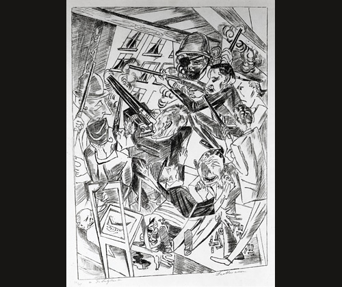<i>The Last Ones</i> (plate 10) from <i>Hell</i>