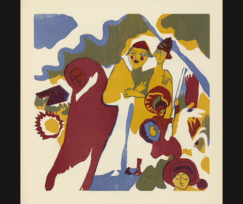 <i>All Saints' Day</i> (plate, folio 46) from <i>Klänge (Sounds)</i>