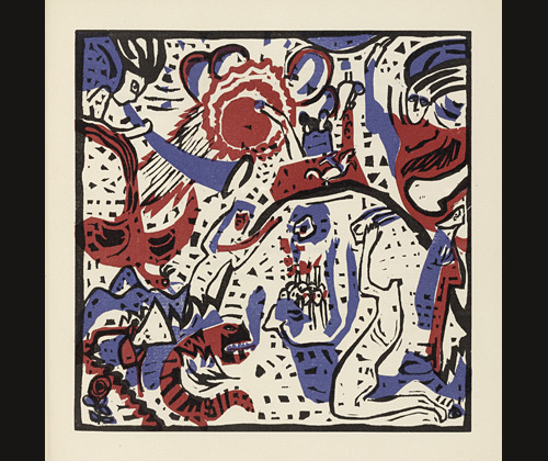 <i>Great Resurrection</i> (plate, folio 52) from <i>Klänge (Sounds)</i>
