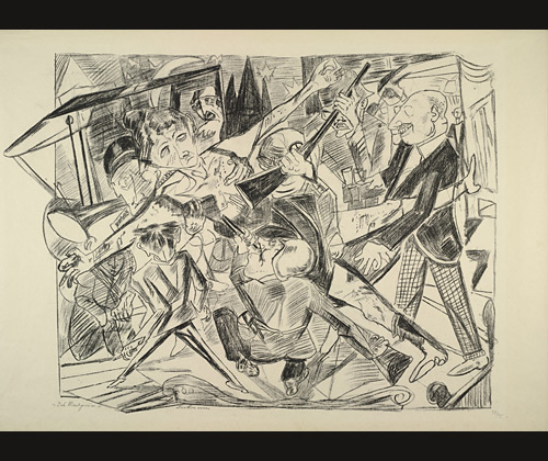 <i>The Martyrdom</i> (plate 4) from <i>Hell</i>