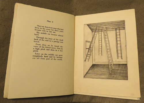 Louise Bourgeois. Plate 8 of 9, from the illustrated book, He Disappeared into Complete Silence, first edition (Example 12). 1947