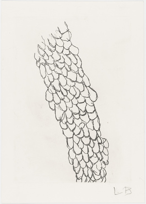 Louise Bourgeois. Plate 1 of 7 from Look Up! 2005