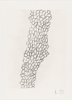 Louise Bourgeois. Plate 2 of 7 from Look Up! 2005