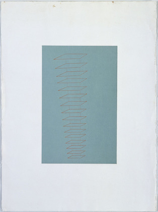 Louise Bourgeois. Untitled, plate 3 of 8, from the puritan. 1990