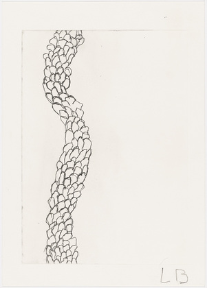 Louise Bourgeois. Plate 6 of 7 from Look Up! 2005