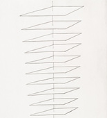 Louise Bourgeois. Untitled, plate 4 of 8, from the puritan. 1990