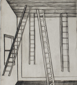 Louise Bourgeois. Plate 8 of 9, from the illustrated book, He Disappeared into Complete Silence, first edition (Example 14). 1947