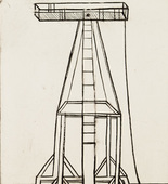 Louise Bourgeois. Plate 5 of 9, from the illustrated book, He Disappeared into Complete Silence, first edition (Example 15). 1947