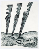 Louise Bourgeois. The Dagger Child Hurt the Parent. 1998