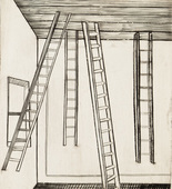 Louise Bourgeois. Plate 8 of 9, from the illustrated book, He Disappeared into Complete Silence, first edition (Example 15). 1947