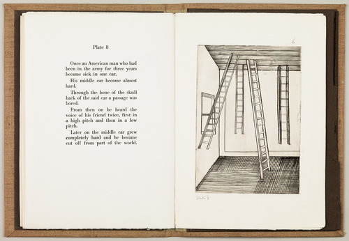 Louise Bourgeois. Plate 8 of 9, from the illustrated book, He Disappeared into Complete Silence, first edition (Example 15). 1947