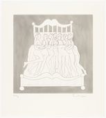 Louise Bourgeois. Untitled, plate 5 of 7, from the portfolio, Metamorfosis. 1999