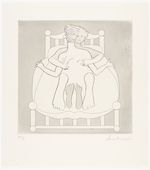 Louise Bourgeois. Untitled, plate 7 of 7, from the portfolio, Metamorfosis. 1999