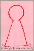 Louise Bourgeois. Key Hole. 2005