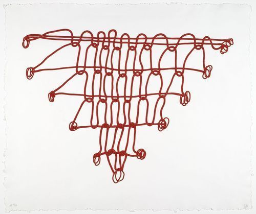 Louise Bourgeois. Crochet III, from the series, Crochet I-V. 1998