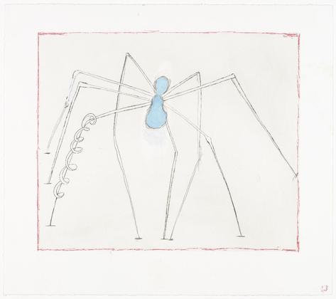 Louise Bourgeois. Untitled (Spider and Snake). 2000-2003