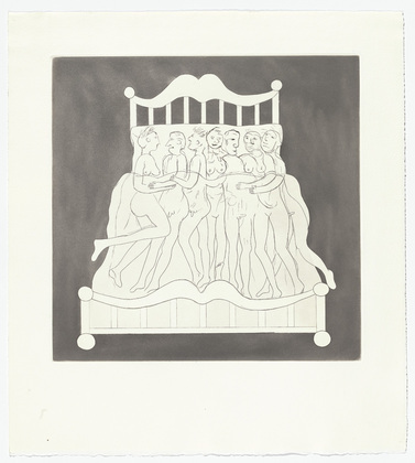 Louise Bourgeois. Untitled, plate 5 of 5, from the illustrated book, and plate 5 of 7, from the portfolio, Metamorfosis. 1997
