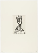 Louise Bourgeois. Untitled, no. 11 of 12, from the portfolio, Anatomy. 1989-1990