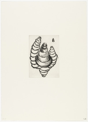 Louise Bourgeois. Untitled, no. 12 of 12, from the portfolio, Anatomy. 1989-1990