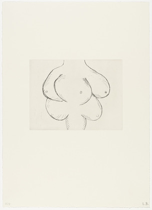 Louise Bourgeois. Untitled, no. 4 of 12, from the portfolio, Anatomy. 1989-1990