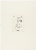 Louise Bourgeois. Untitled, no. 6 of 12, from the portfolio, Anatomy. 1989-1990
