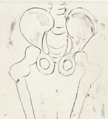 Louise Bourgeois. Untitled, no. 8 of 12, from the portfolio, Anatomy. 1989-1990