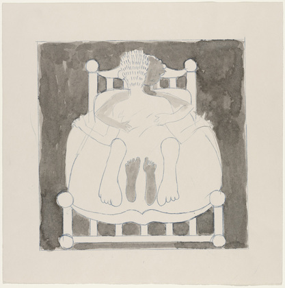 Louise Bourgeois. Untitled (Study for Untitled, plate 7 of 7, from the portfolio, Metamorfosis). 1997
