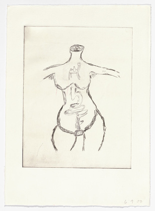 Louise Bourgeois. Breakfast in My Stomach. 2000