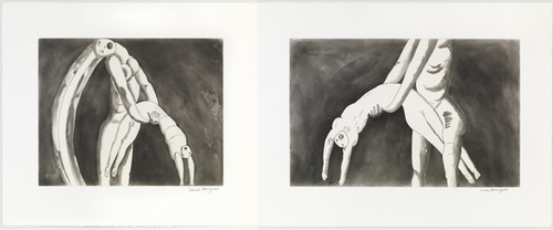 Louise Bourgeois. Diptych for the Red Room. 1994