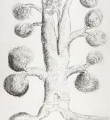 Louise Bourgeois. Untitled, plate 3 of 9, from the portfolio, Topiary: The Art of Improving Nature. 1998