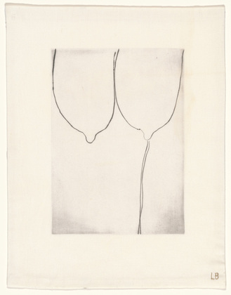 Louise Bourgeois. Untitled, plate 1 of 15, from the series, Nature Study. 2009